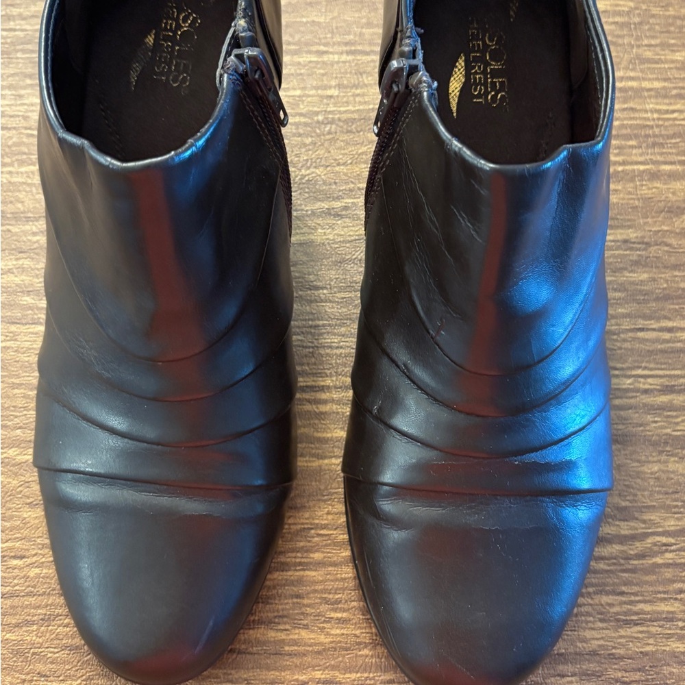 BroSoles Brown Ankle Boots Minimalist Design